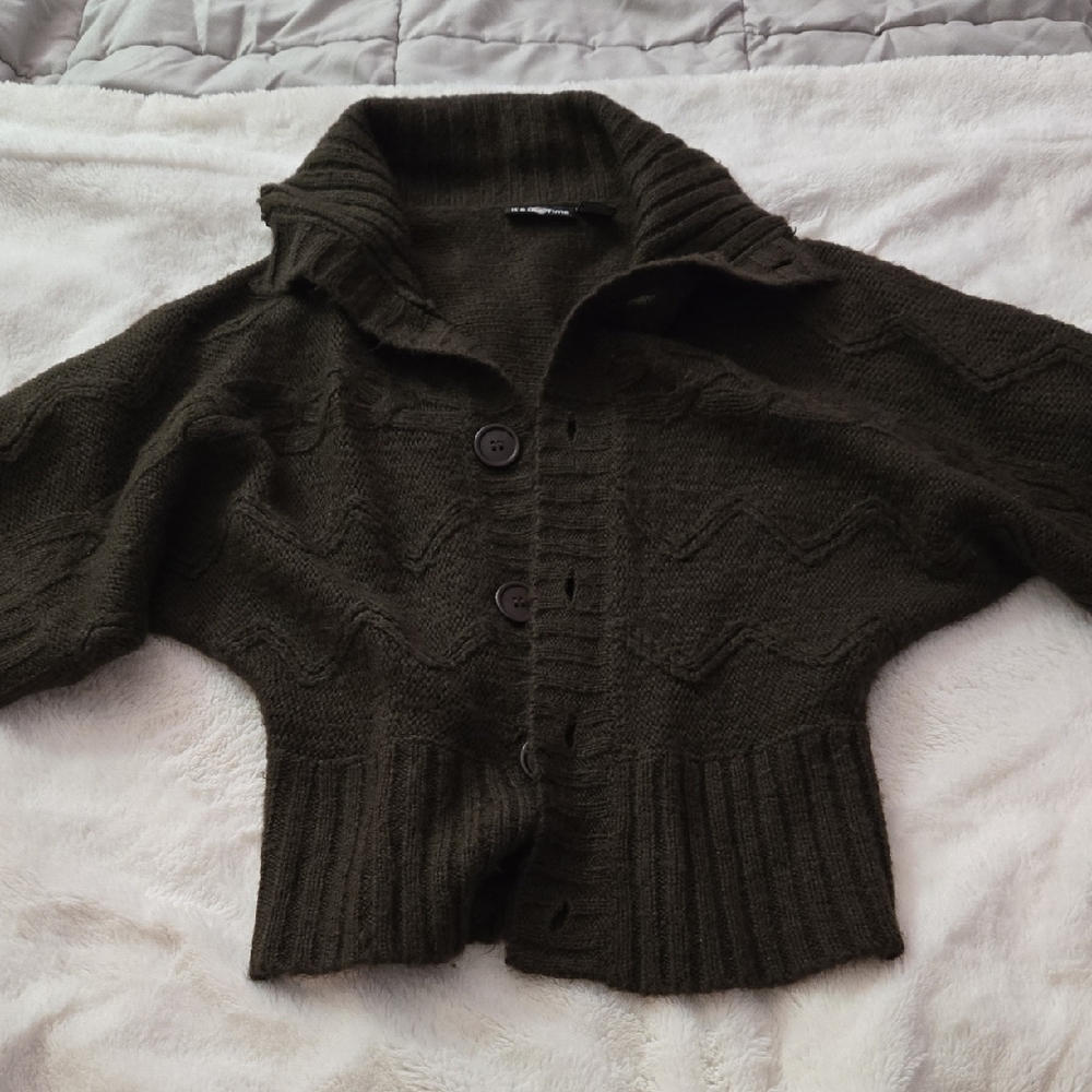 It's Our Time Dark Brown Women's Cardigan